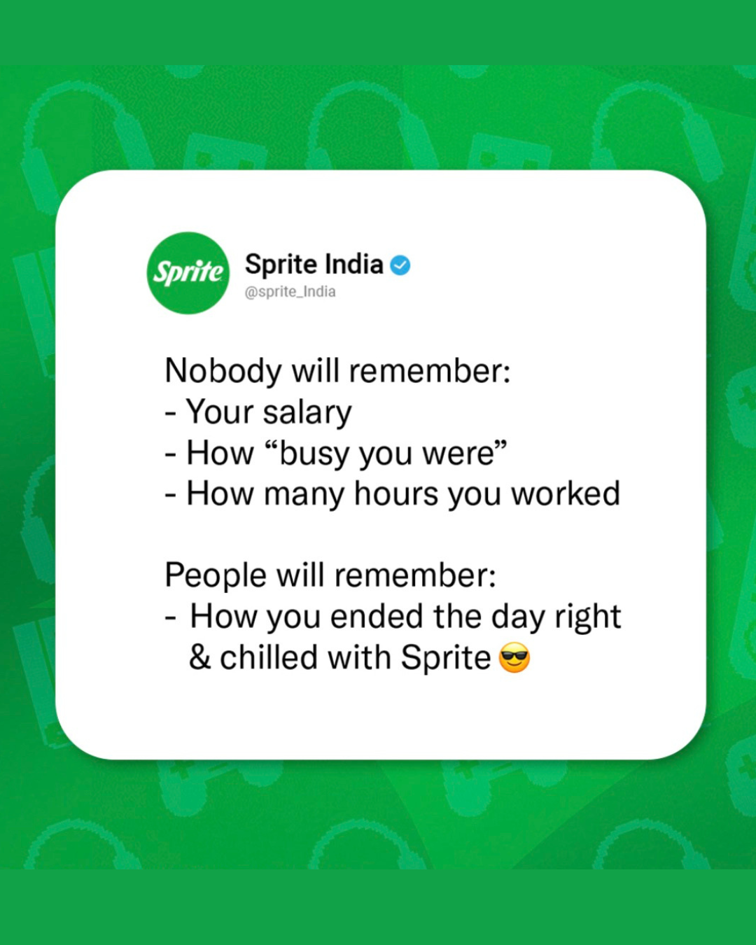 Sprite India campaign
